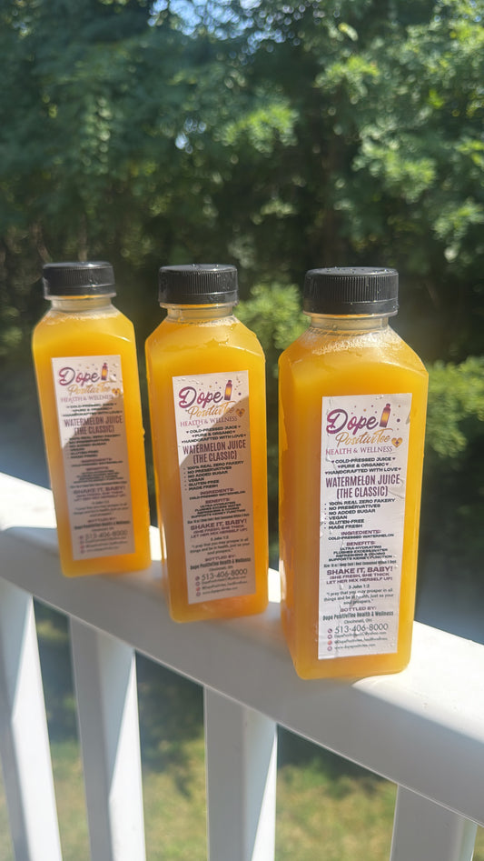 Yellow Watermelon juice