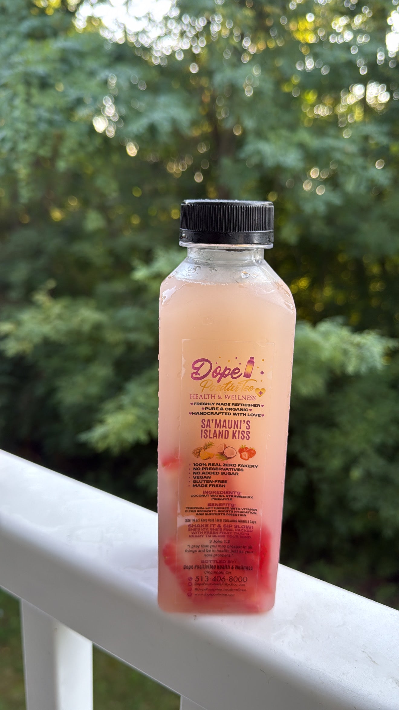 Sa’Mauni’s Island Kiss 16oz Juice